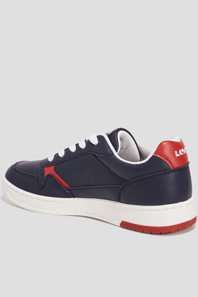 Tennis à lacets Levi's bleu marine garçon