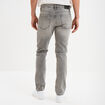 Jeans denim straight 5 poches Creeks denim gris homme