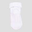 Chaussettes coton avec print blanc b&eacute;b&eacute;