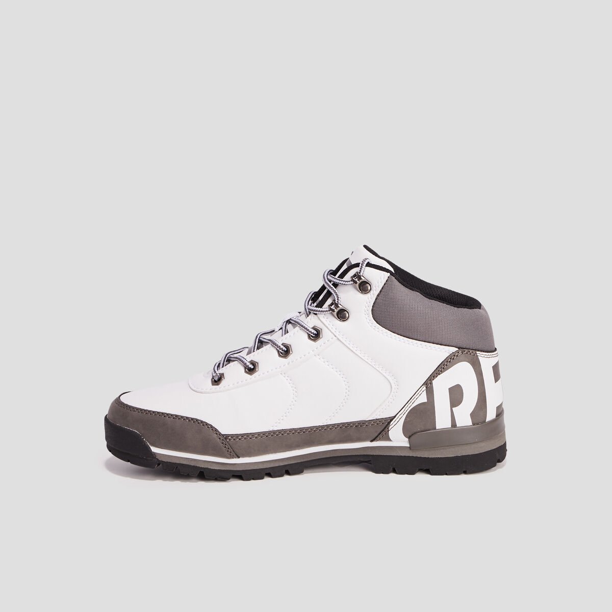 Boots à lacet blanc homme