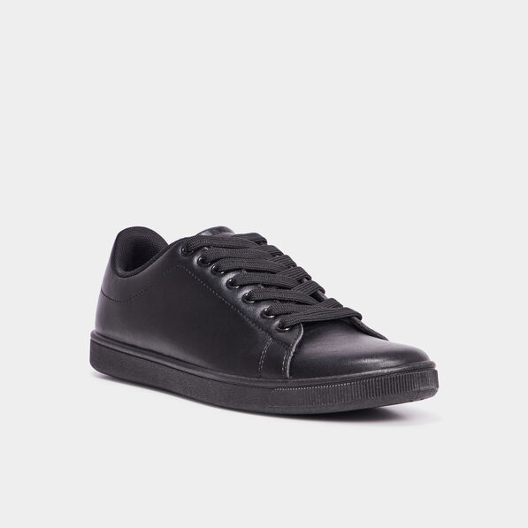 tennis a lacets noir femme Tennis à lacets noir femme