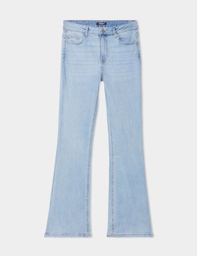 Jeans flare 5 poches Creeks denim double stone femme
