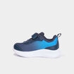 Baskets running à scratchs bleu bébé garçon