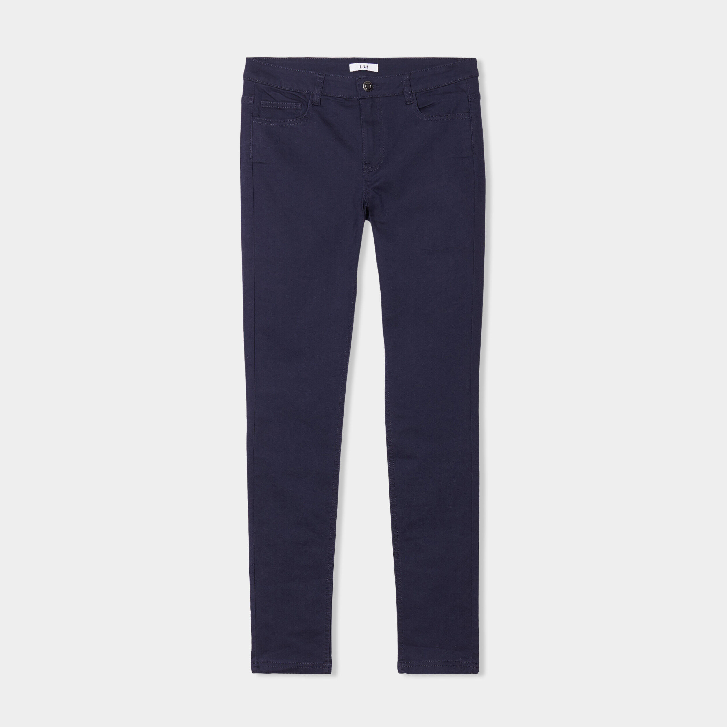 Pantalon femme pas cher taille haute fluide ou slim La Halle