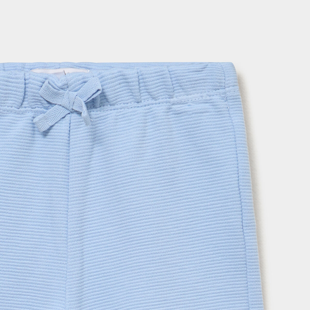 Short molletonn&eacute; coton bleu pastel b&eacute;b&eacute; gar&ccedil;on