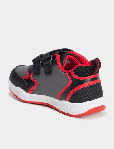 Baskets running semelles lumineuses Cars multicolore garçon