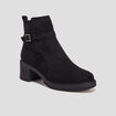 Bottines à talons noir femme
