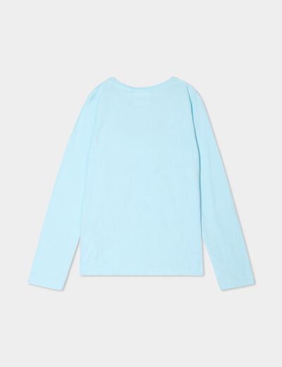 Ensemble pyjama pantalon coton Stitch vert fille