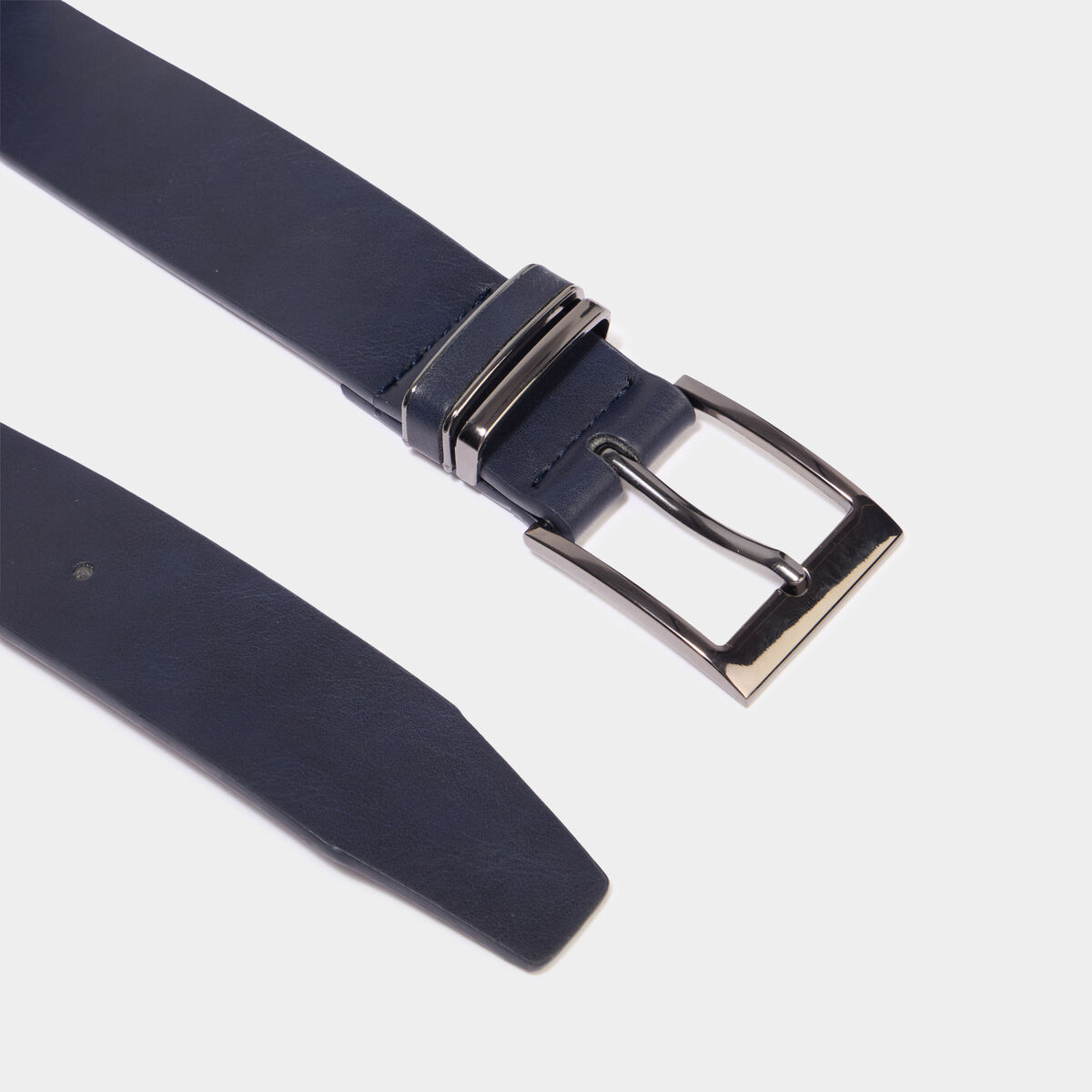 Ceinture bleu marine homme