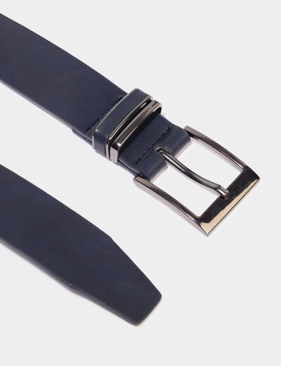 Ceinture bleu marine homme