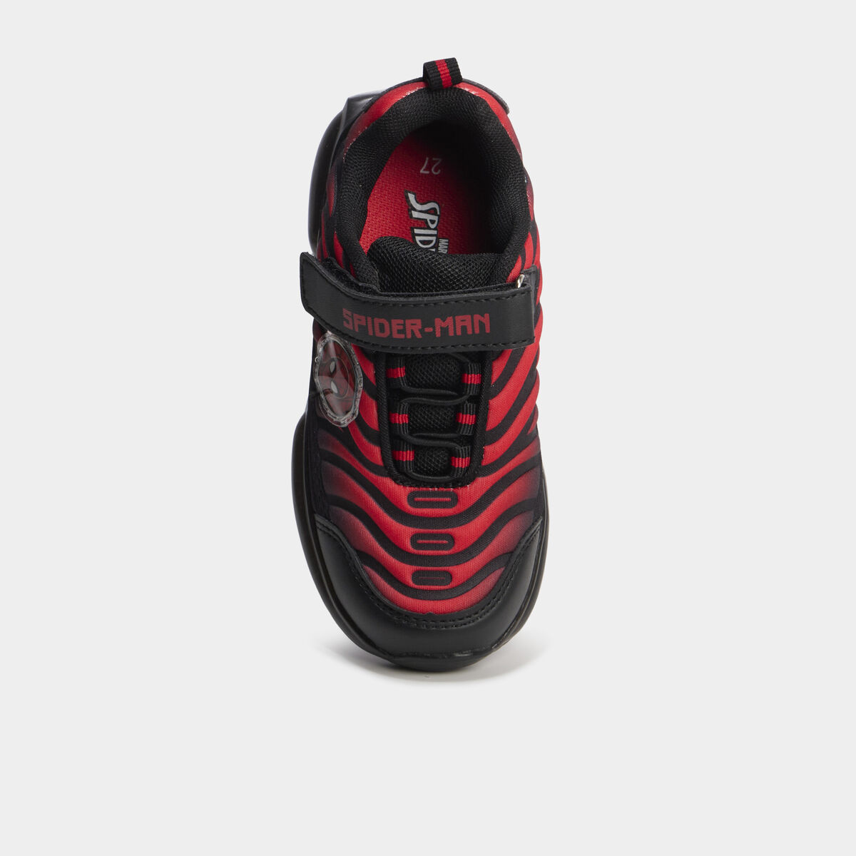 Baskets running lumineuses Spider-Man rouge garçon
