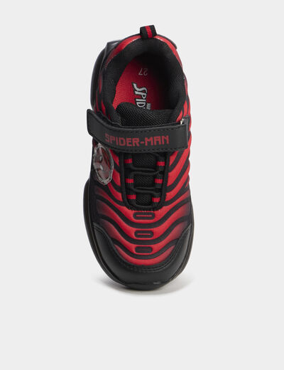 Baskets running lumineuses Spider-Man rouge garçon