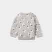 Ensemble sweat et legging gris clair bébé fille