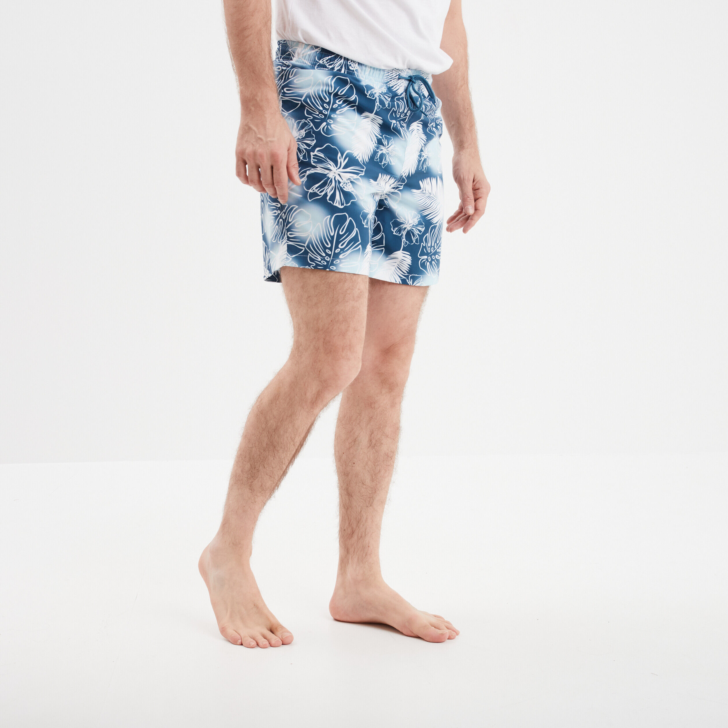 Short de bain taille élastiquée multicolore homme WAMEA BEACH