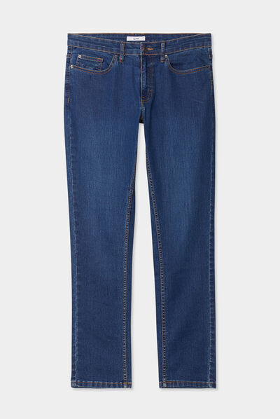 Jeans coupe skinny denim stone homme