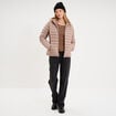 T-shirt thermique manches longues beige moyen femme