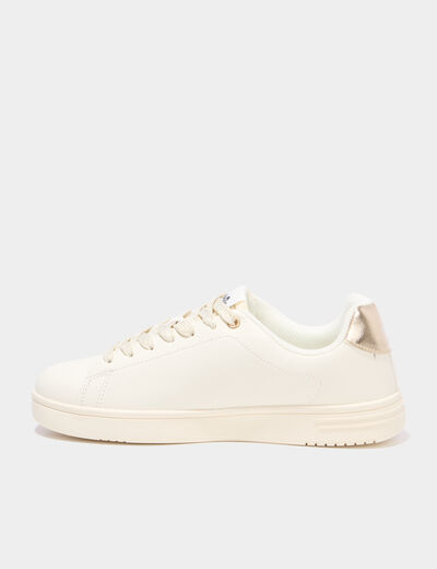 Tennis basses avec lacets Ellesse Jerry jaune or femme