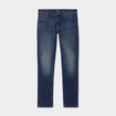 Jeans denim straight 5 poches denim dirty homme