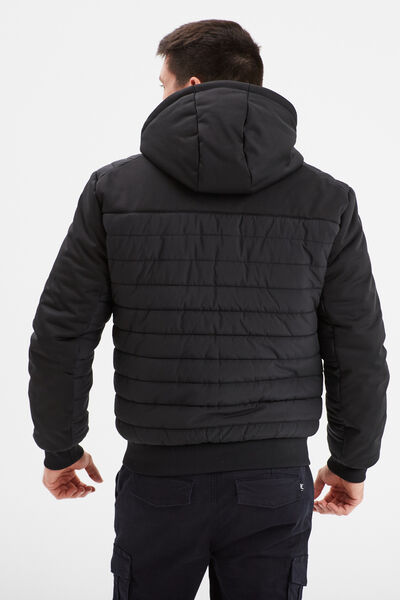Veste &agrave; capuche Liberto noir homme