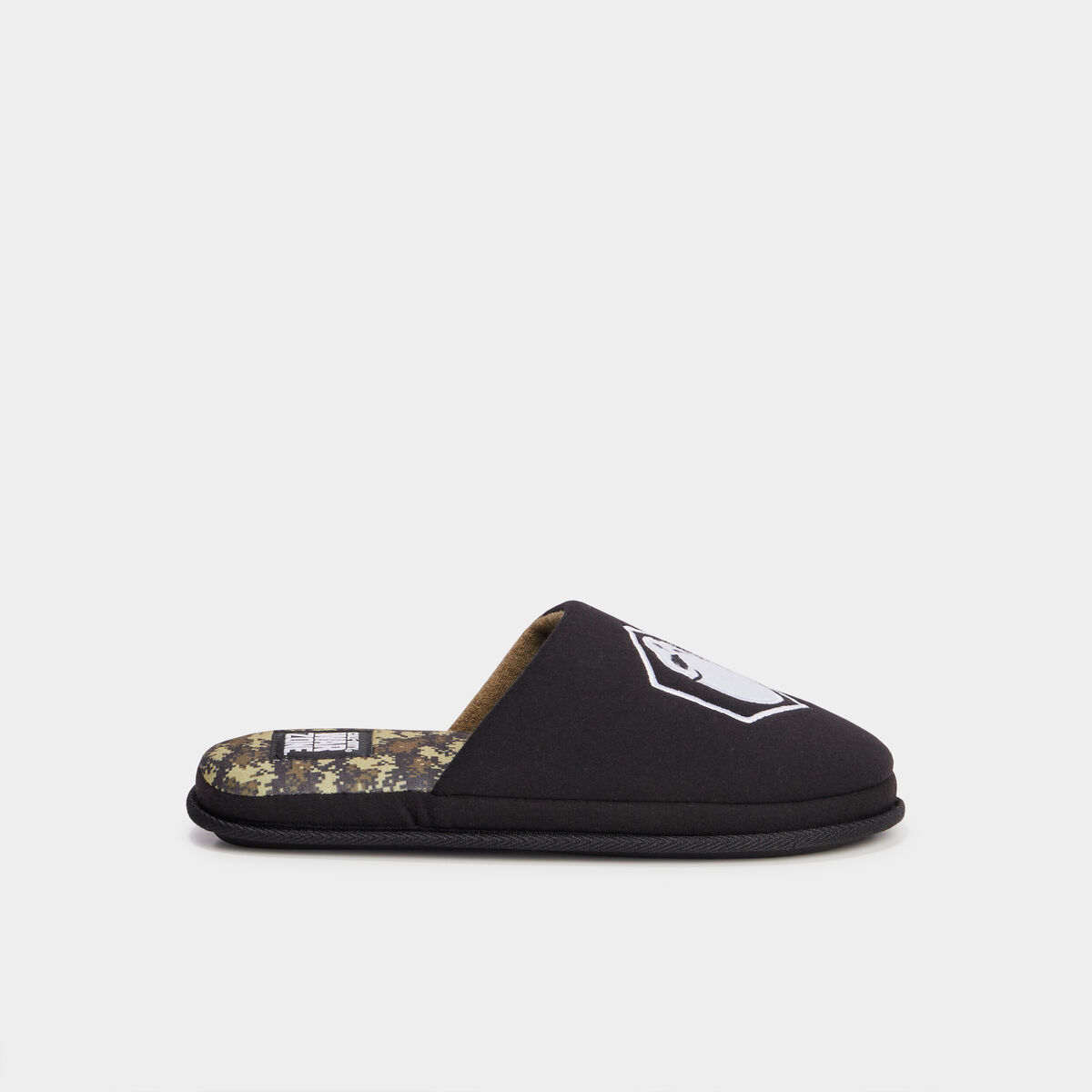 Chaussons mules Call of Duty War Zone vert kaki homme