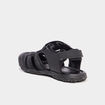 Sandales &agrave; scratchs bout renforc&eacute; noir gar&ccedil;on