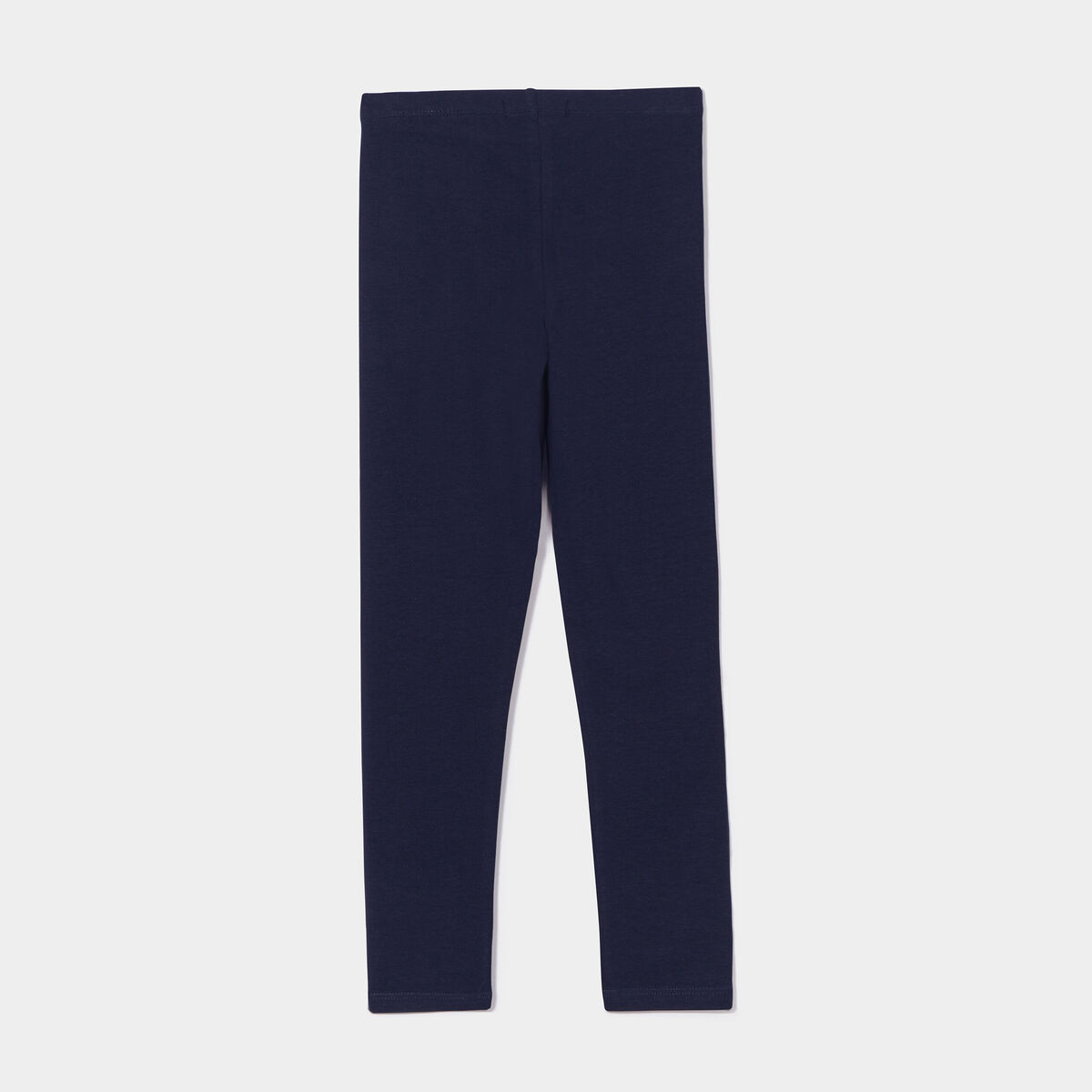 Lot 2 leggings coton bleu marine fille