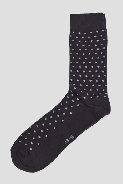 Lot 5 paires chaussettes noir homme