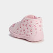 Chaussons bottillons zipp&eacute;s rose b&eacute;b&eacute; fille