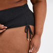 Bas de maillot de bain noir femme grande taille