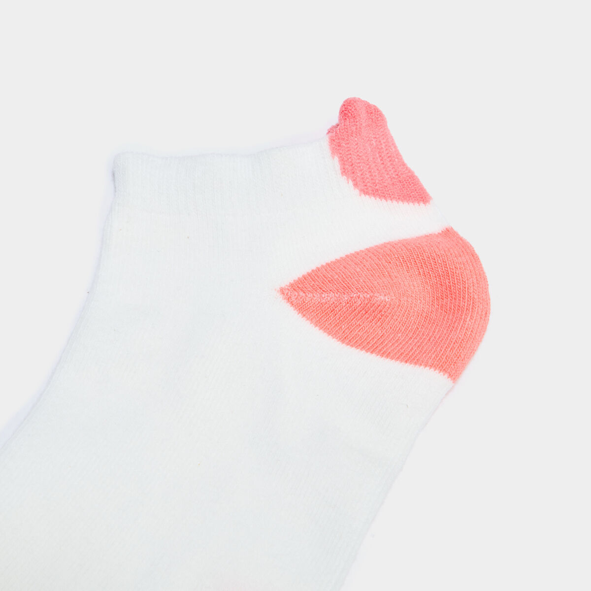 Lot 5 paires chaussettes invisibles blanc femme