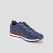 Baskets running à lacets Creeks bleu marine homme