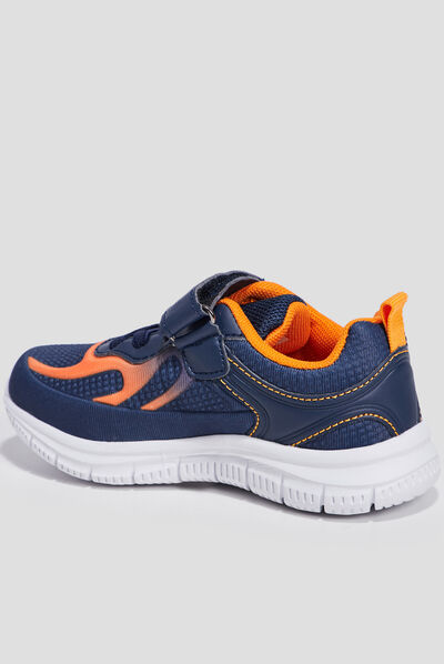 Runnings à lacets Liberto bleu marine garçon