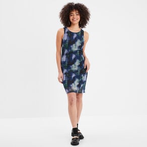 robe courte sans manches liberto violet femme Robe courte sans manches Liberto violet femme