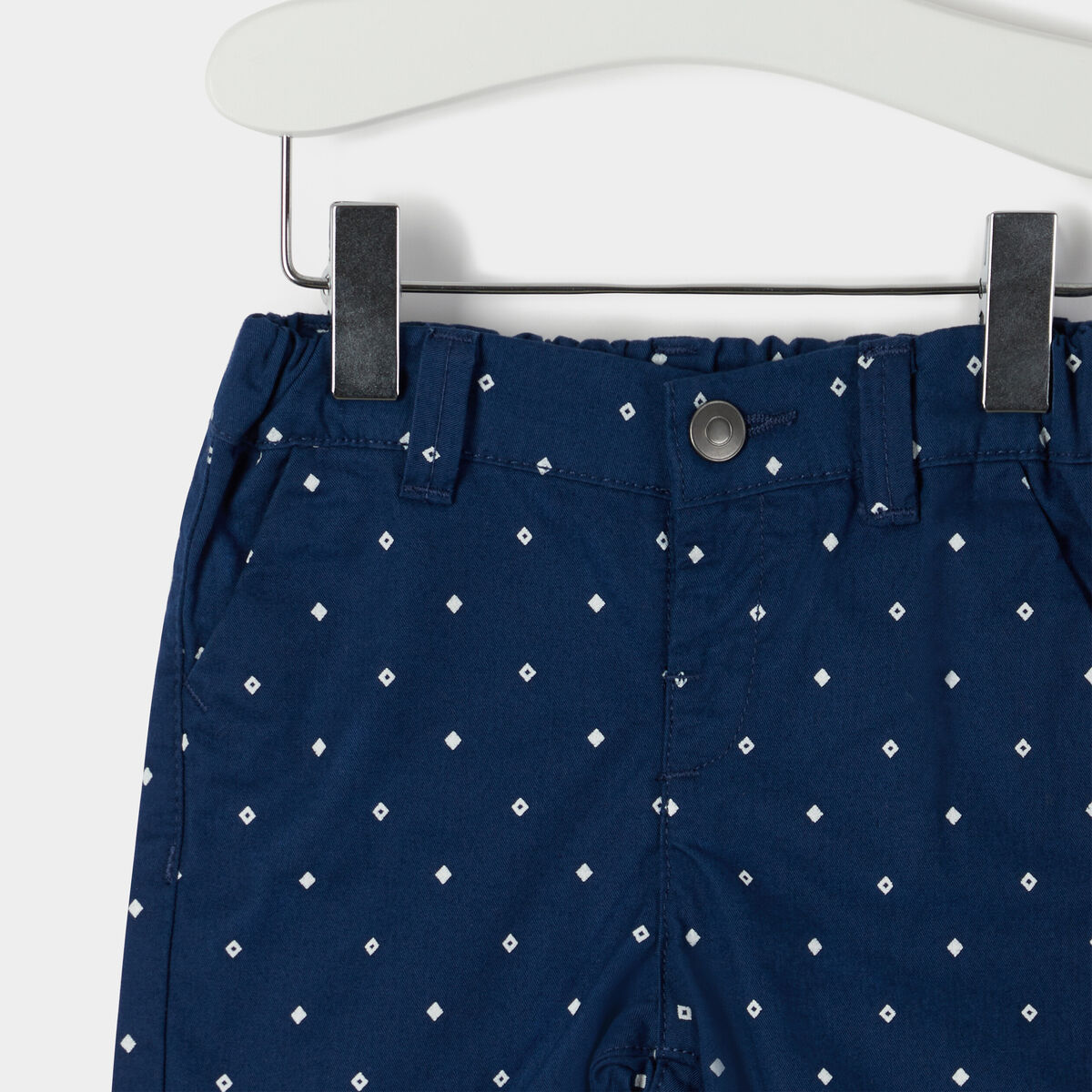 Bermuda droit bleu marine bébé garçon