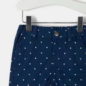 Bermuda droit bleu marine bébé garçon