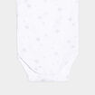 Lot 3 bodies coton manches courtes blanc bébé