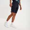 Bermuda short chino straight stretch bleu fonc&eacute; homme