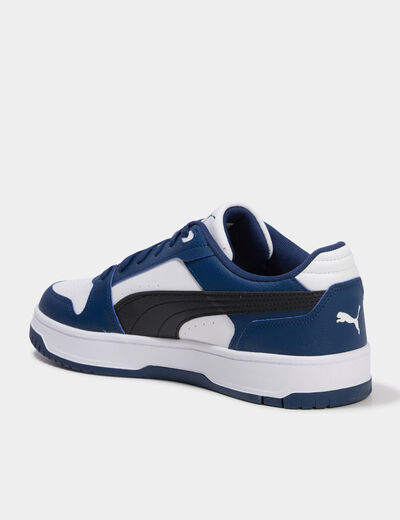 Baskets &agrave; lacets Puma Rebound Slam bleu roi homme