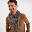 Foulard à franges multicolore homme