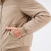 Blouson zipp&eacute; col montant Creeks taupe homme