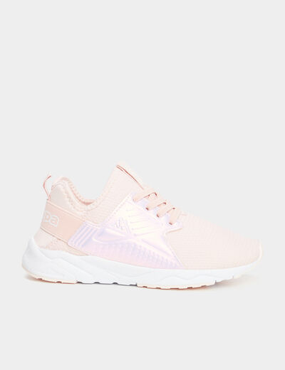 Runnings à lacets Kappa San Puerto vieux rose fille