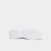 Baskets plates running élastiquées blanc homme