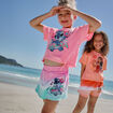 Short taille élastiquée coton Stitch multicolore fille