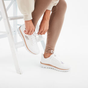 baskets running skechers graceful blanc femme Baskets running Skechers Graceful blanc femme