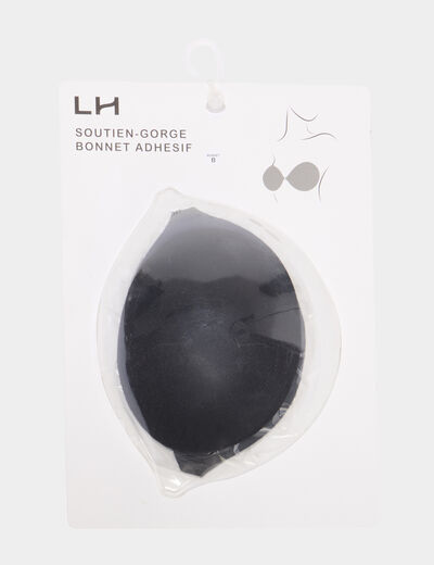 Soutien-gorge adh&eacute;sif r&eacute;utilisable noir femme
