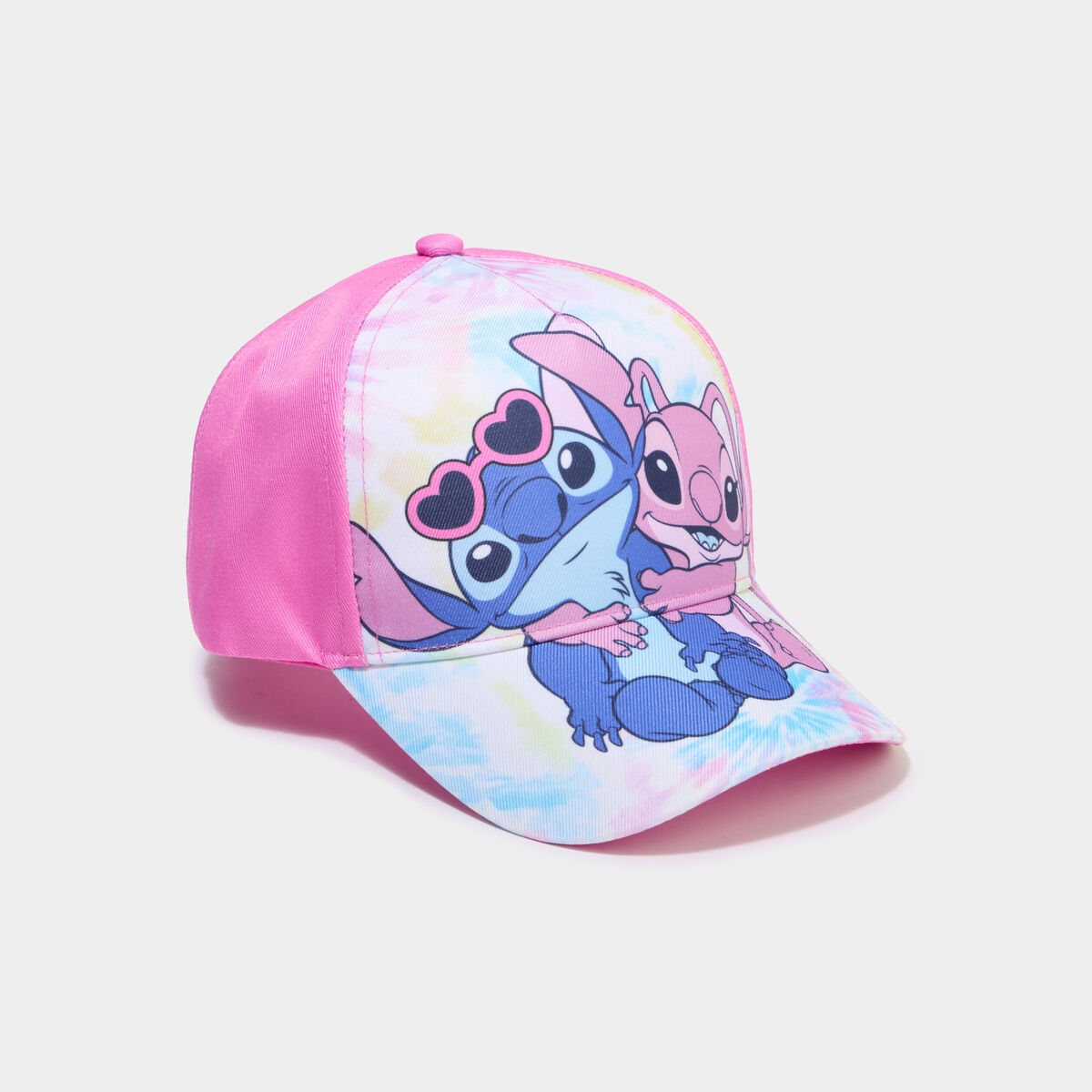Casquette Stitch Angel rose fille