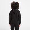 Sweat hoodie molleton à capuche noir femme