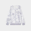 Sweat à capuche zippé gris foncé garçon