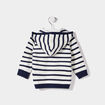 Gilet zippé à capuche Creeks bleu marine bébé garçon