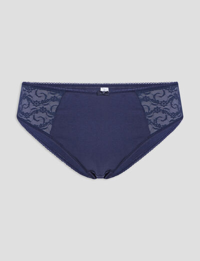 Culotte Femme U Collection Taille 38 Bleue - Neuf Avec étiquettes - Réf. 466401